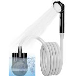 RRP £43.37 ANNGROWY Portable Camping Shower