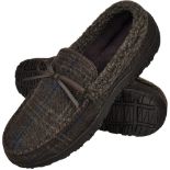 RRP £11.40 MIXIN Slippers for Men Warm Moccasin House Slippers