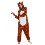 RRP £21.67 FunnyCos Adult Onesie Animal Pajamas Unisex Halloween