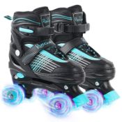 RRP £57.99 Runcinds Adjustable 4 Size Toddler Roller Skates for