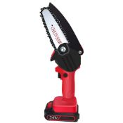 RRP £44.51 WMLBK Rechargeable Mini Electric Chainsaw Garden Tool