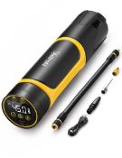 RRP £29.10 AstroAI Tyre Inflator Cordless Electric Bike Pump with