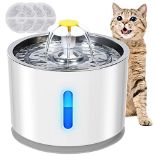 RRP £23.96 Petiigo Cat Water Fountain