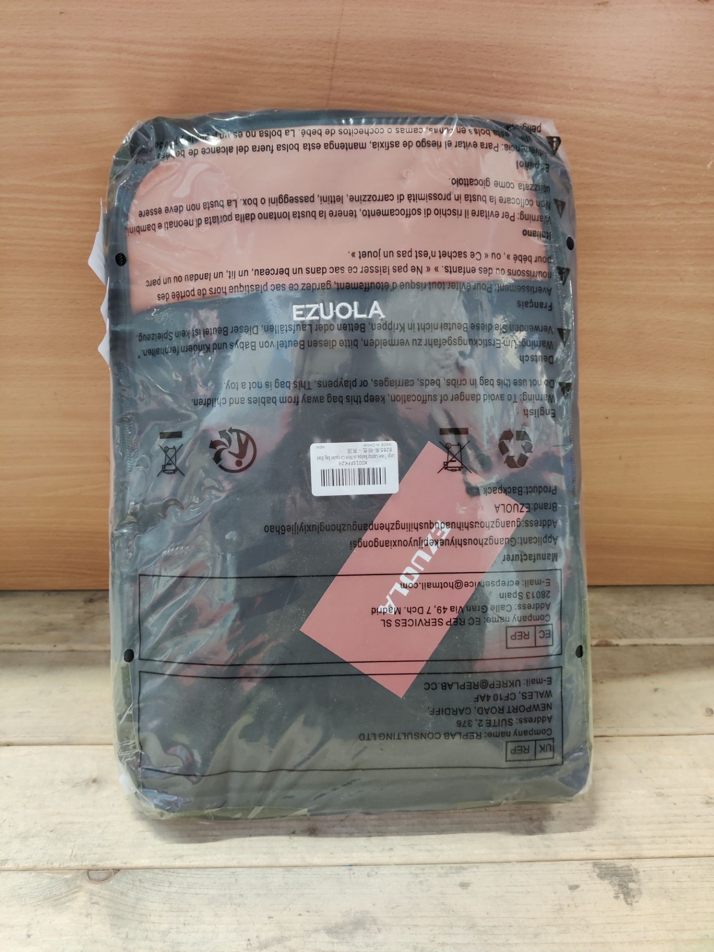RRP £30.81 Laptop Backpack for Men Women Water Resistant Rucksack - Image 2 of 2