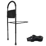 RRP £44.31 Ceither Bed Rail with Legs & Storage Pocket for Elderly