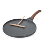 RRP £33.74 SENSARTE Nonstick Crepe Pan with Spreader