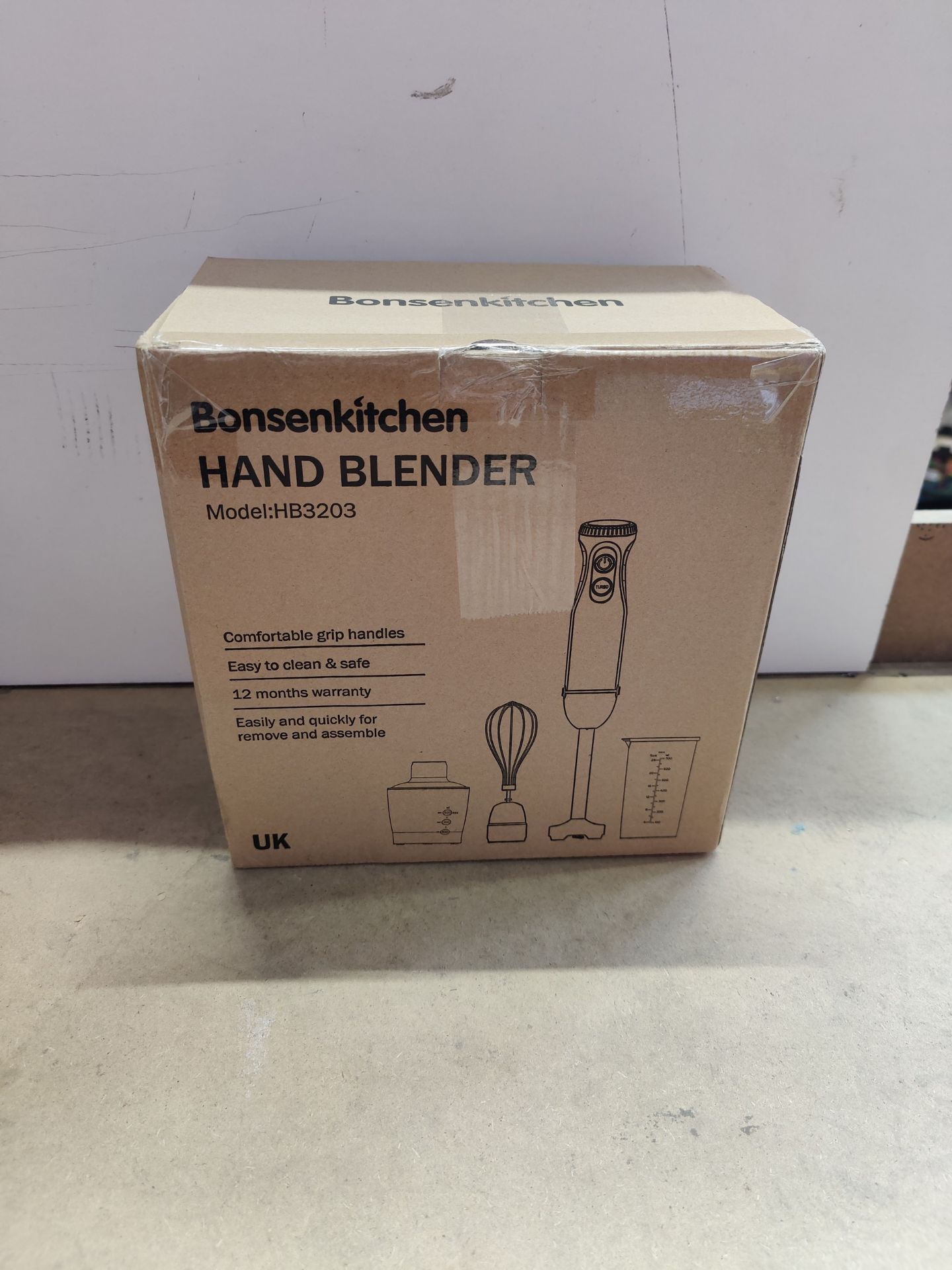 RRP £34.24 Bonsenkitchen Stainless Steel Hand Blender - Image 2 of 2