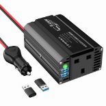 RRP £34.24 BGFOX 300W Car Power Inverter DC 12V to 240V / 230V