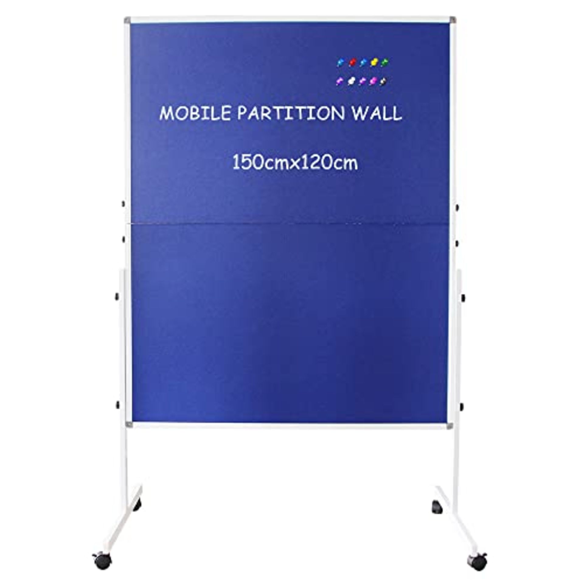 RRP £106.09 XIWODE Foldable Mobile Room Divider