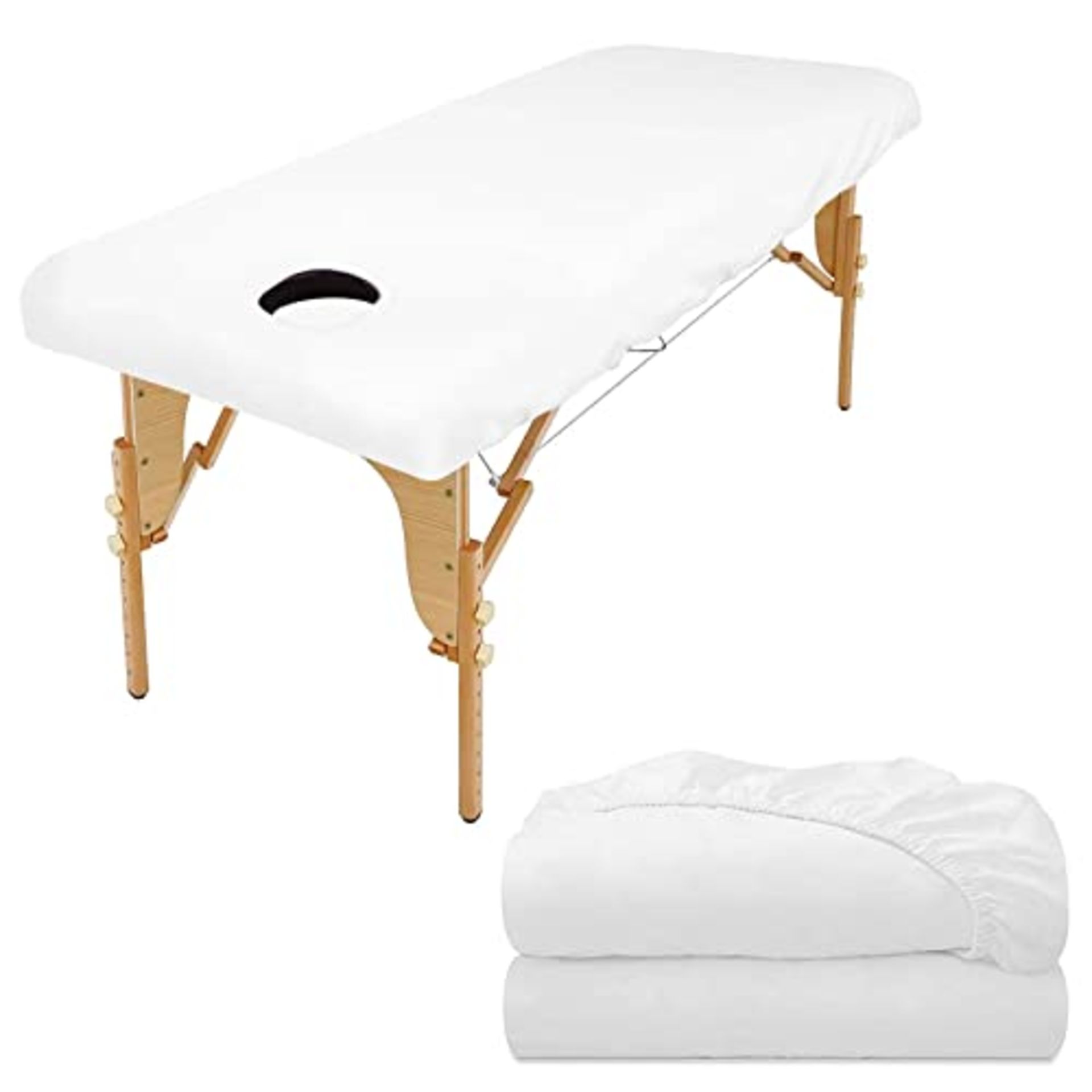 RRP £34.21 Luriseminger 2pcs Massage Bed Cover with Facehole