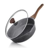 RRP £42.26 SENSARTE Nonstick Deep Frying Pan