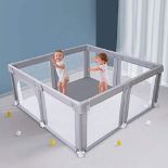 RRP £56.84 Large Baby Playpen with Super Soft Breathable Mesh
