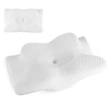 RRP £33.10 Cervical Memory Foam Pillow for Neck Pain Relief