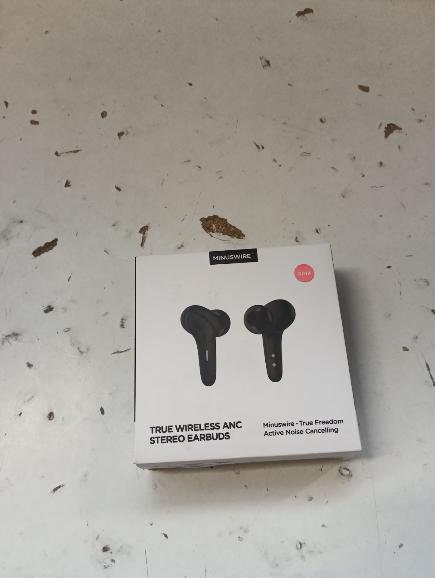 RRP £28.52 MINUSWIRE Active Noise Cancelling Wireless Earbuds - Image 2 of 2