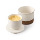 RRP £21.93 HOME DECOR Reactive Glaze Butter Crock