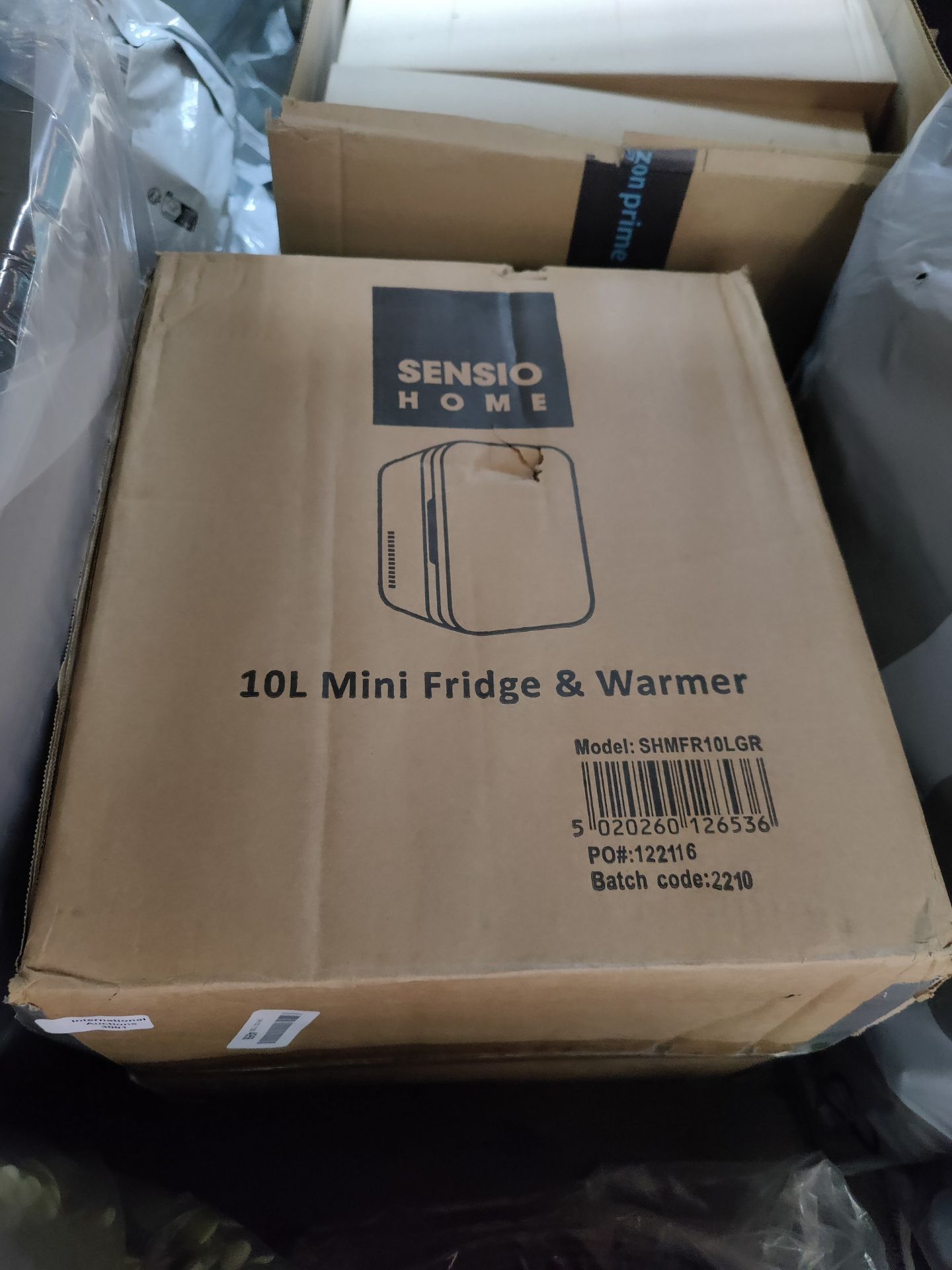 RRP £68.45 SENSIOHOME 10L Mini Fridge Cooler & Warmer | AC+DC Power - 12v - Image 2 of 2