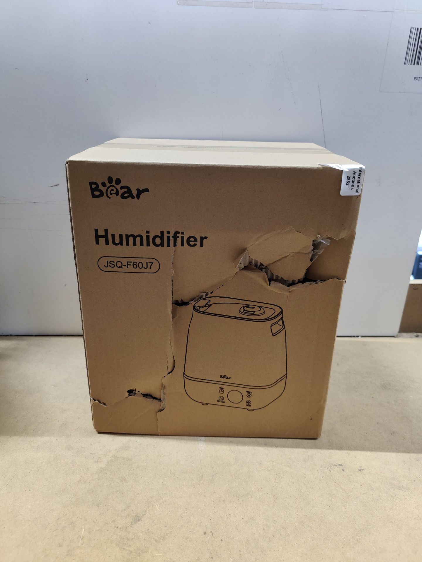 RRP £47.09 Bear Humidifier for Bedroom - Image 2 of 2