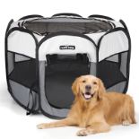 RRP £47.83 Nobleza Pet Playpen Portable Foldable Dog Cat Play