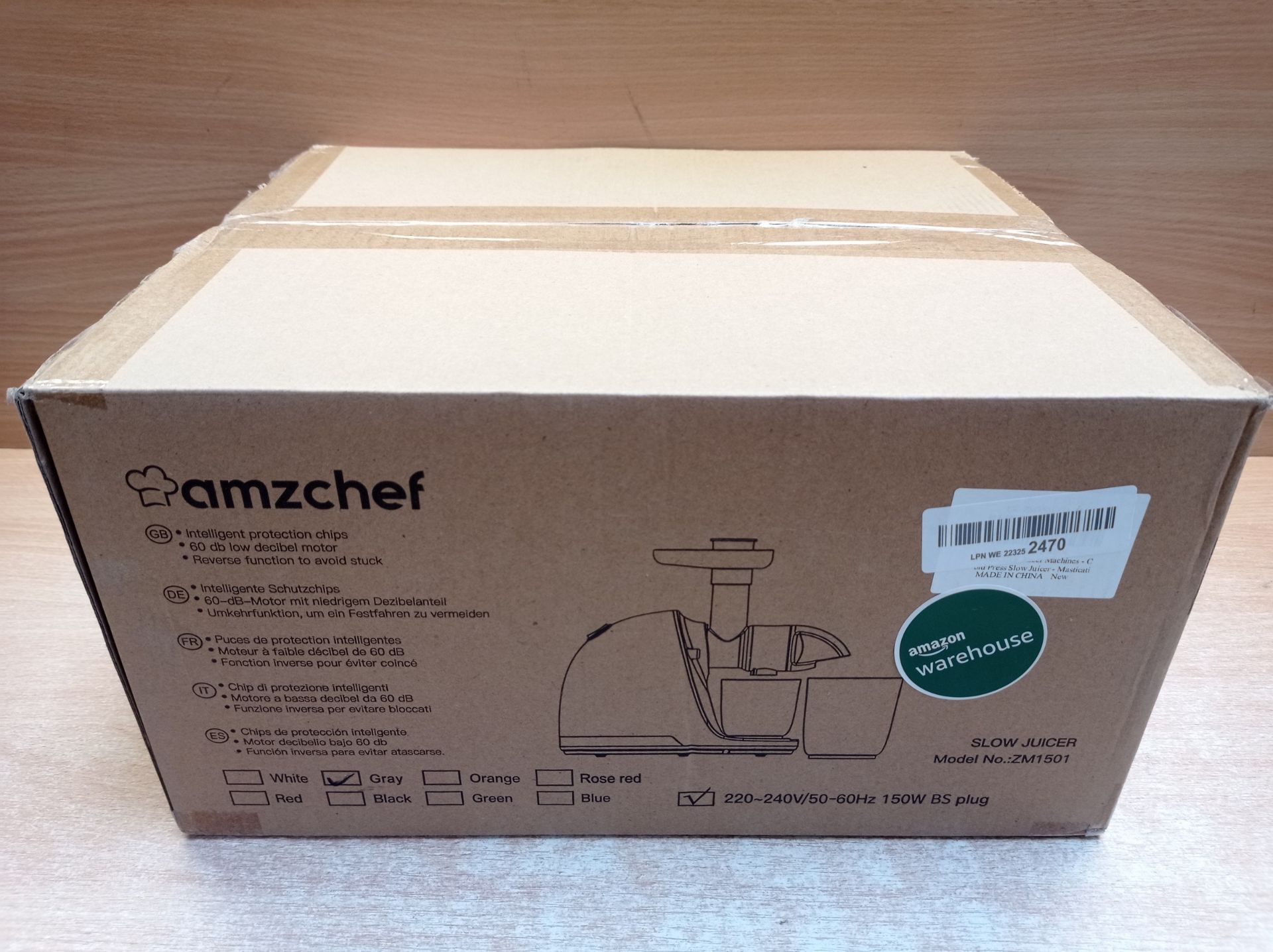 RRP £114.15 AMZCHEF Juicer Machines - Image 2 of 2
