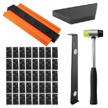 RRP £22.71 Laminate Flooring Installation Kit and Contour Gauge Profile Tool with Lock