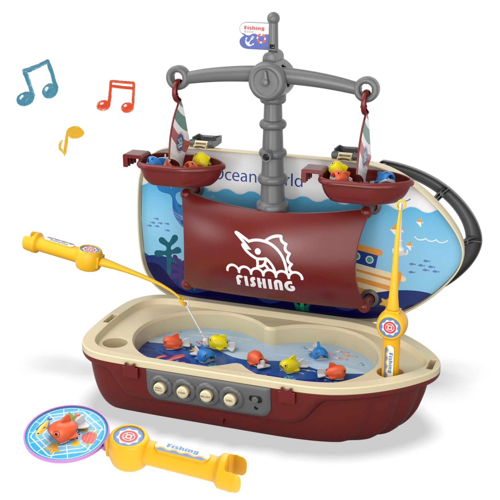 RRP £25.10 Veluoess Magnetic Fishing Toys
