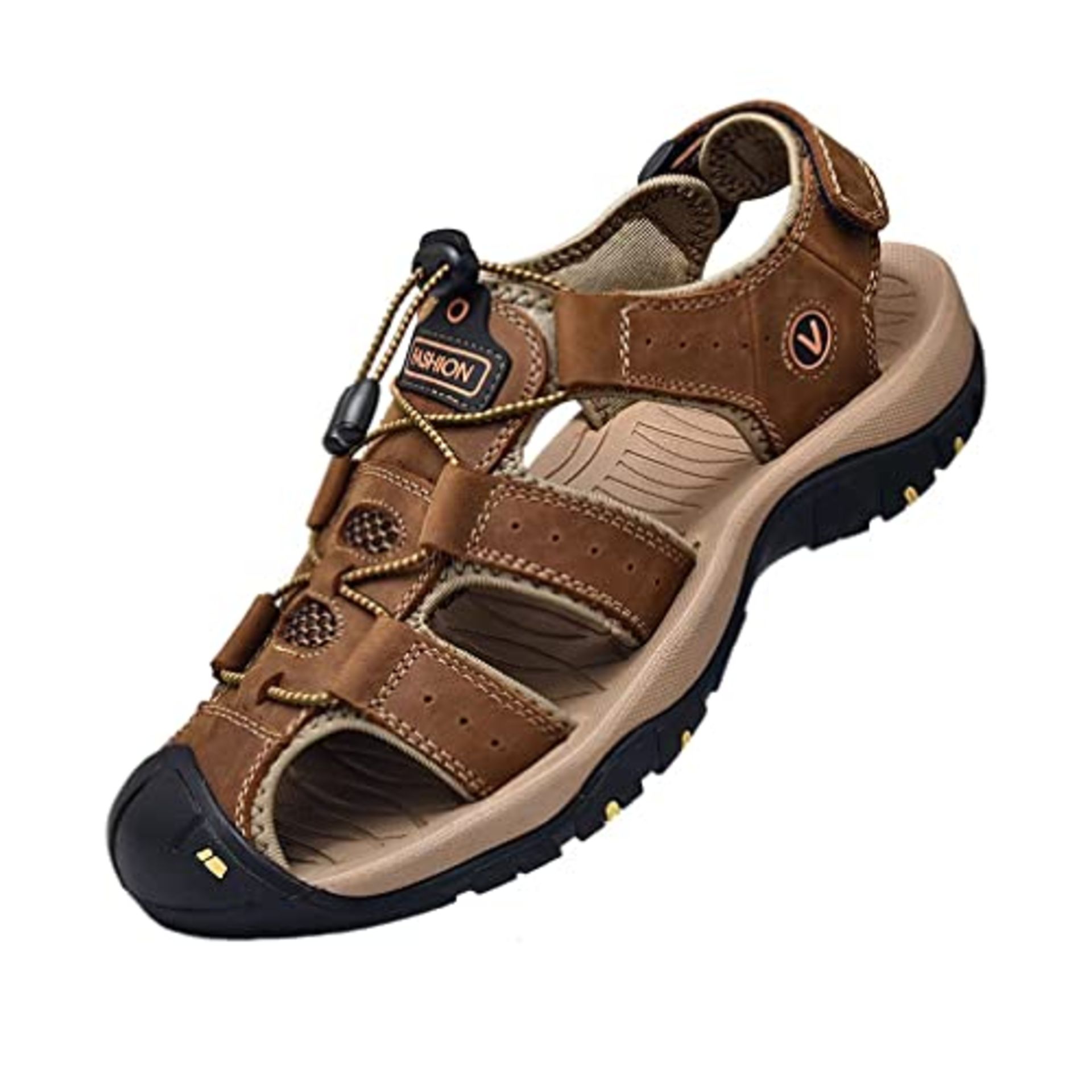 RRP £41.89 Sports Outdoor Sandals Summer Men's Beach Shoes Closed-Toe
