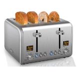 RRP £58.79 SEEDEEM 4 Slice Toaster