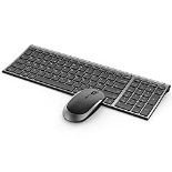RRP £36.84 Wireless Rechargeable Keyboard and Mouse Combo