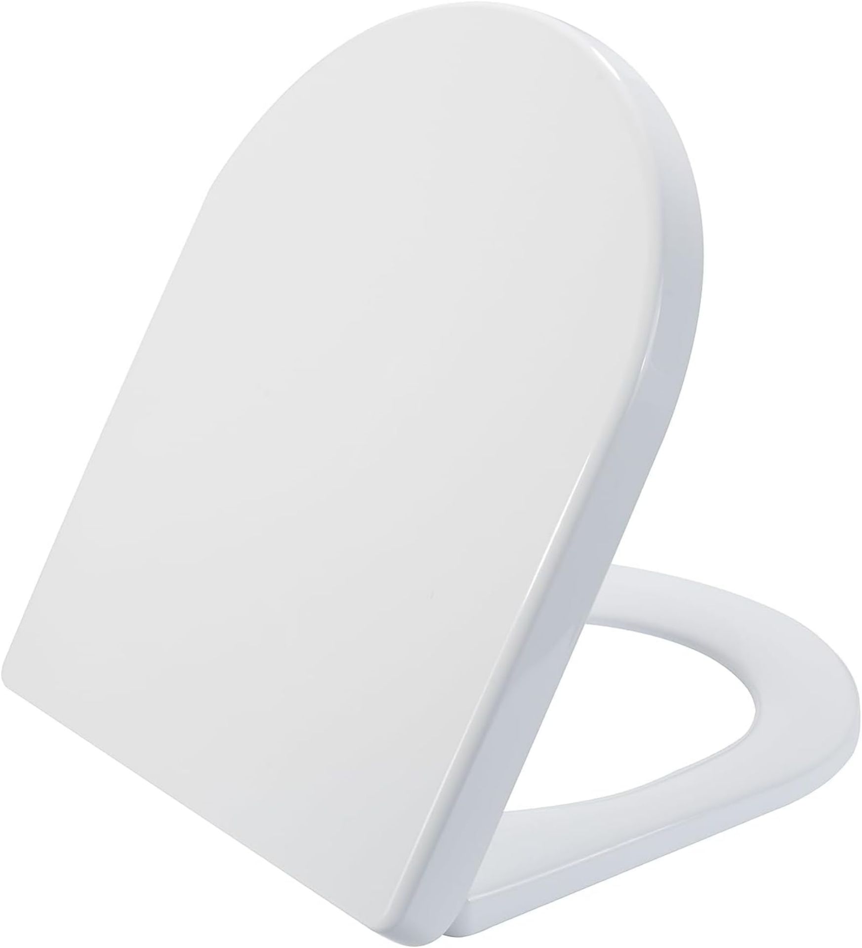 RRP £33.10 SADALAK Soft Close Quick Release Toilet Seat - Heavy Duty