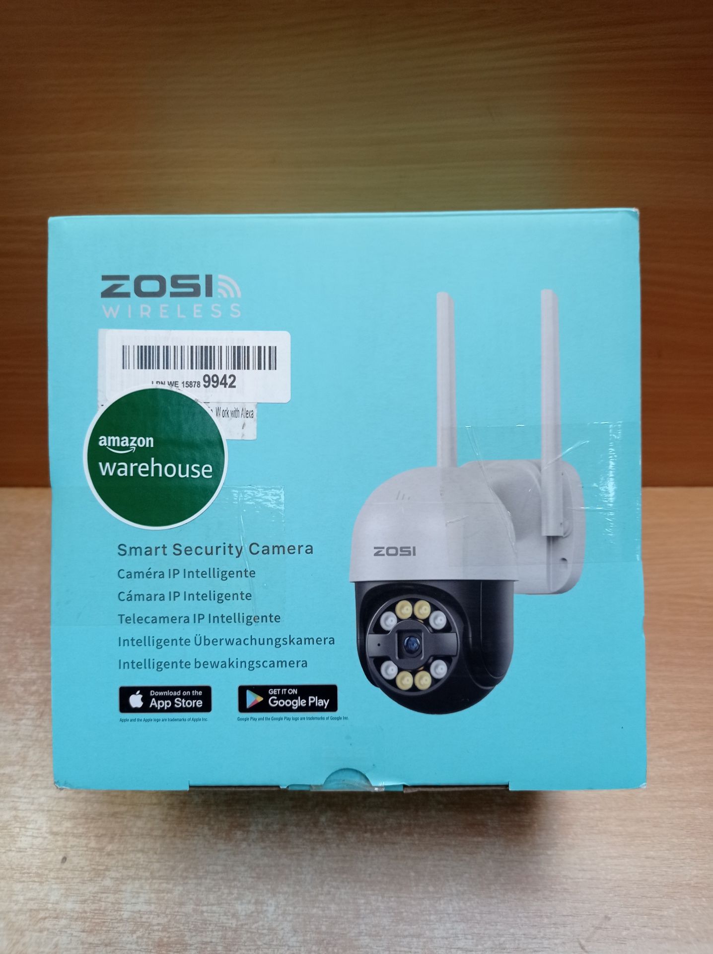 RRP £22.82 ZOSI C289 1080P WiFi Security Camera Outdoor - Image 2 of 2