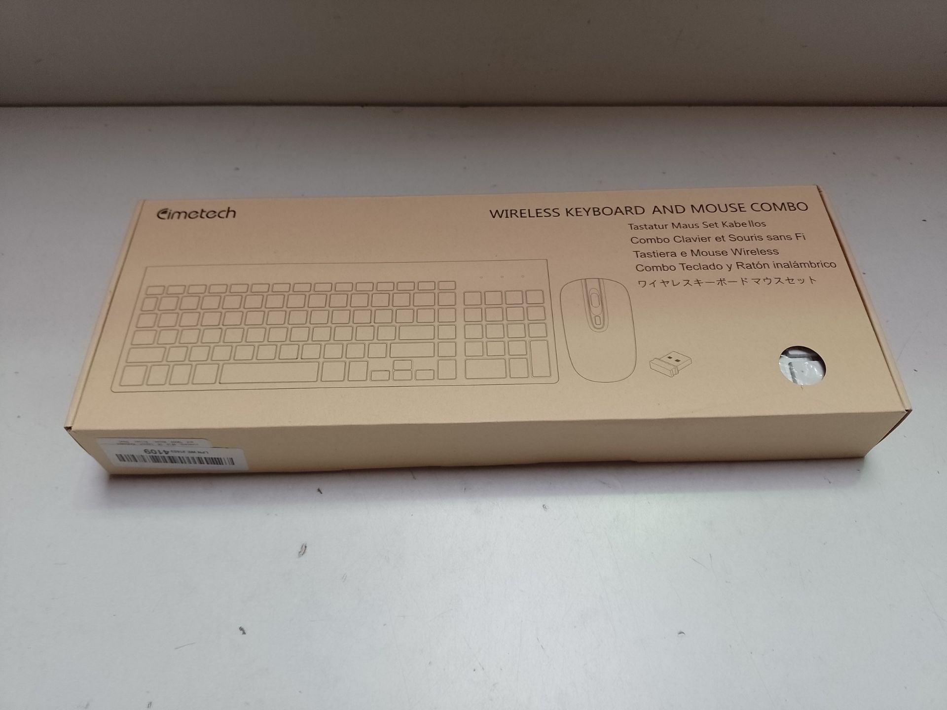 RRP £29.10 Wireless Keyboard Mouse Combo