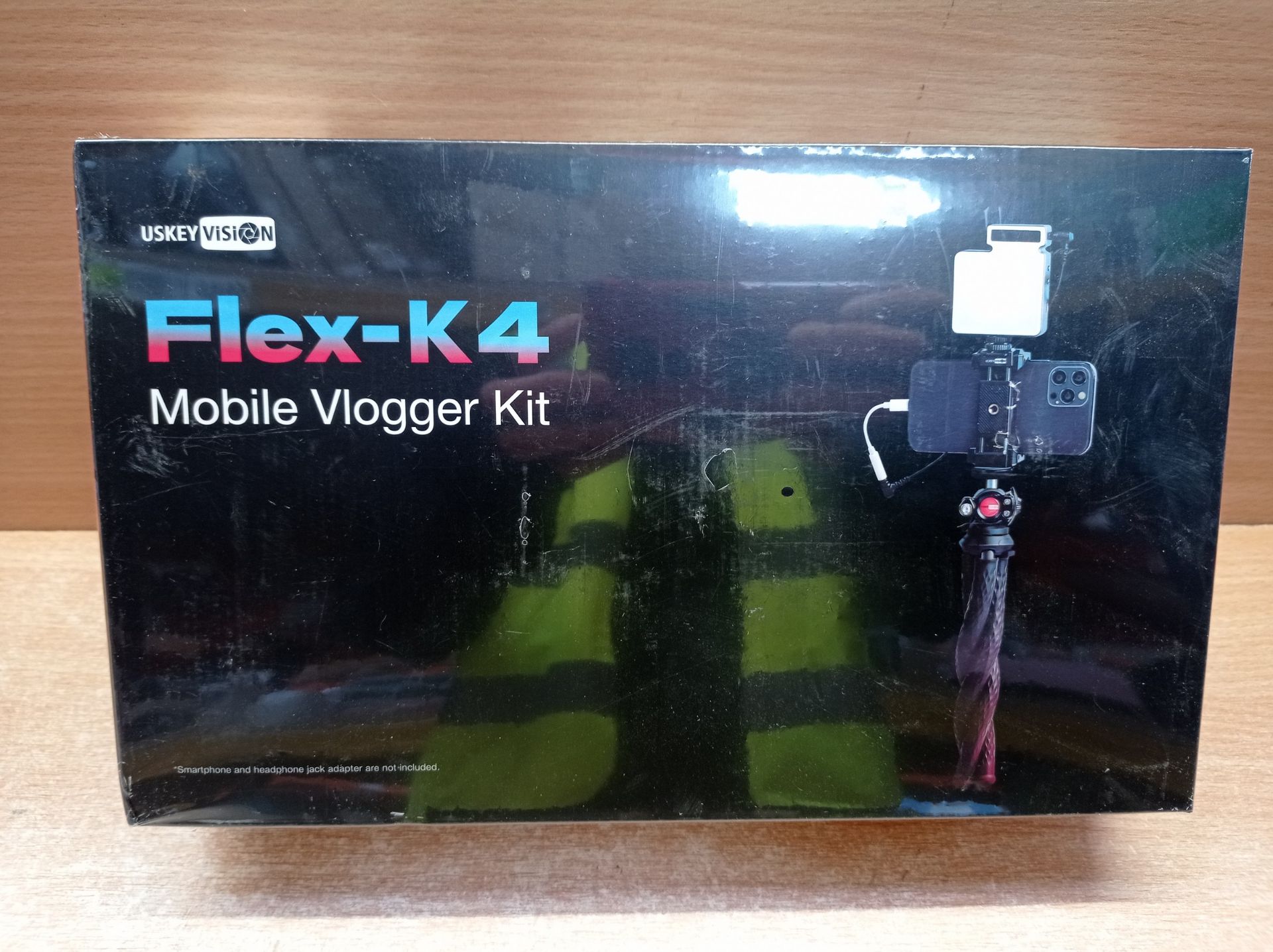 RRP £66.99 BRAND NEW STOCK USKEYVISION Flexible Video Kit Phone Vlog Kit w/Flexible - Image 2 of 2
