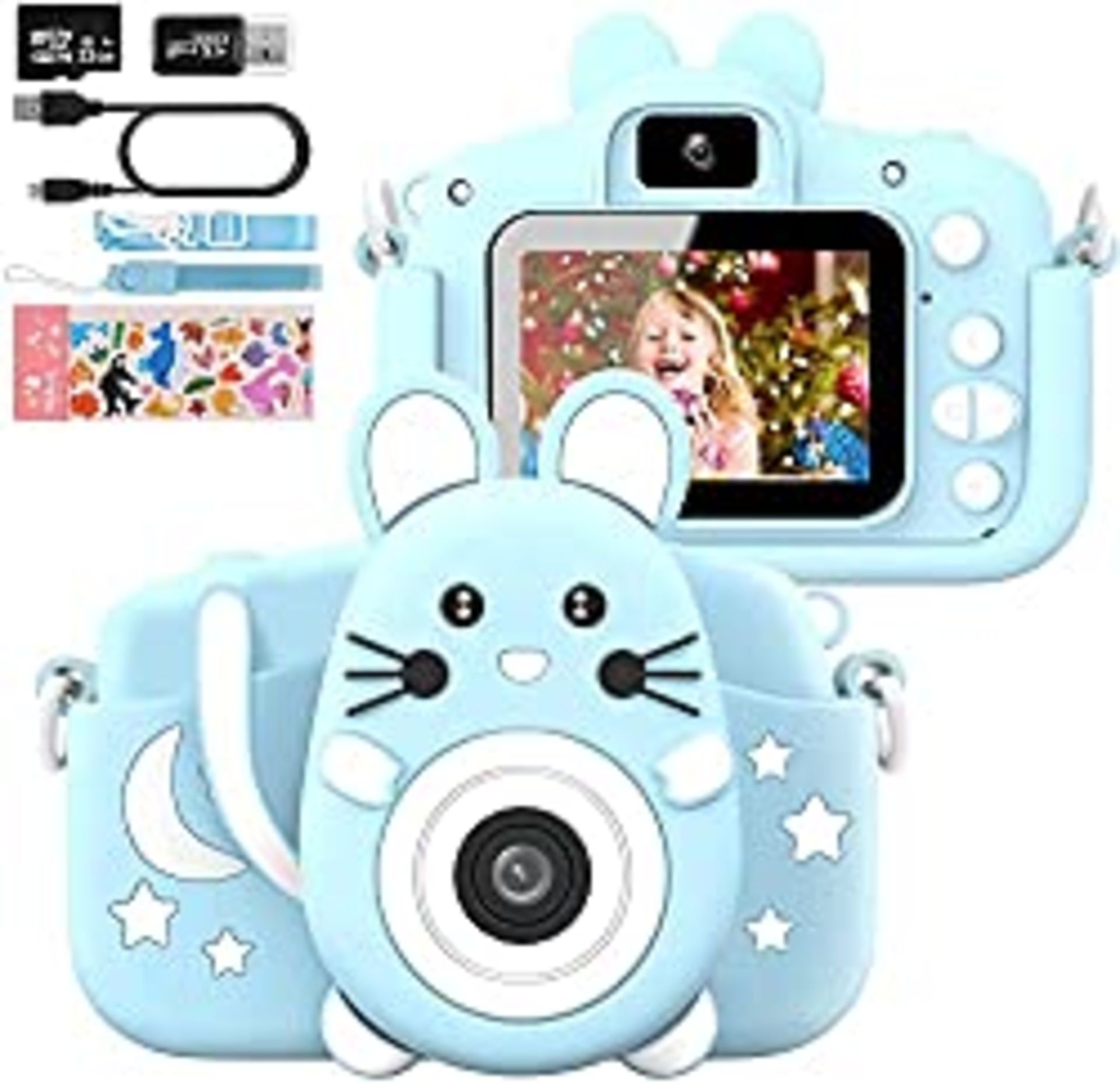 RRP £37.48 Kids Camera with Silicone Case