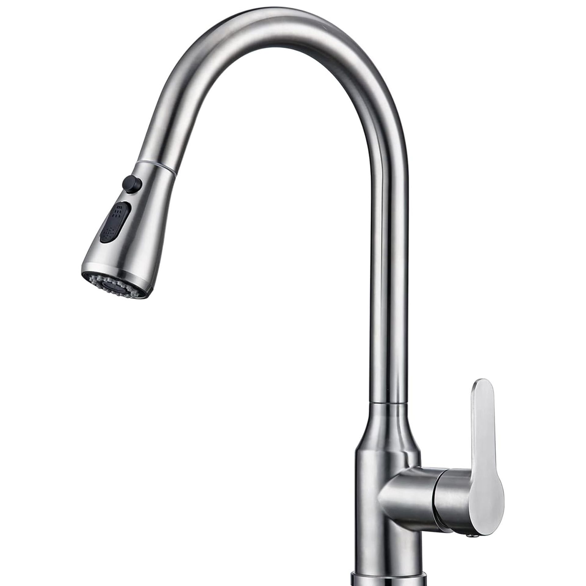 RRP £36.52 Kitchen Sink Mixer Tap with Hose - Kitchen Taps with Pull Out Spray
