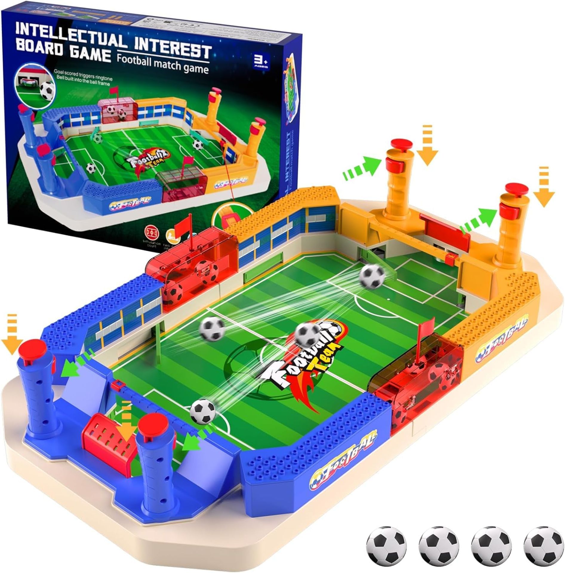 RRP £28.52 Mini Foosball Games Football Table Game Tabletop Soccer