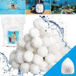 RRP £17.47 BRAND NEW STOCK BEKOMIYA 800g Pool Filter Balls for Sand Filter Pump for Above Ground Po