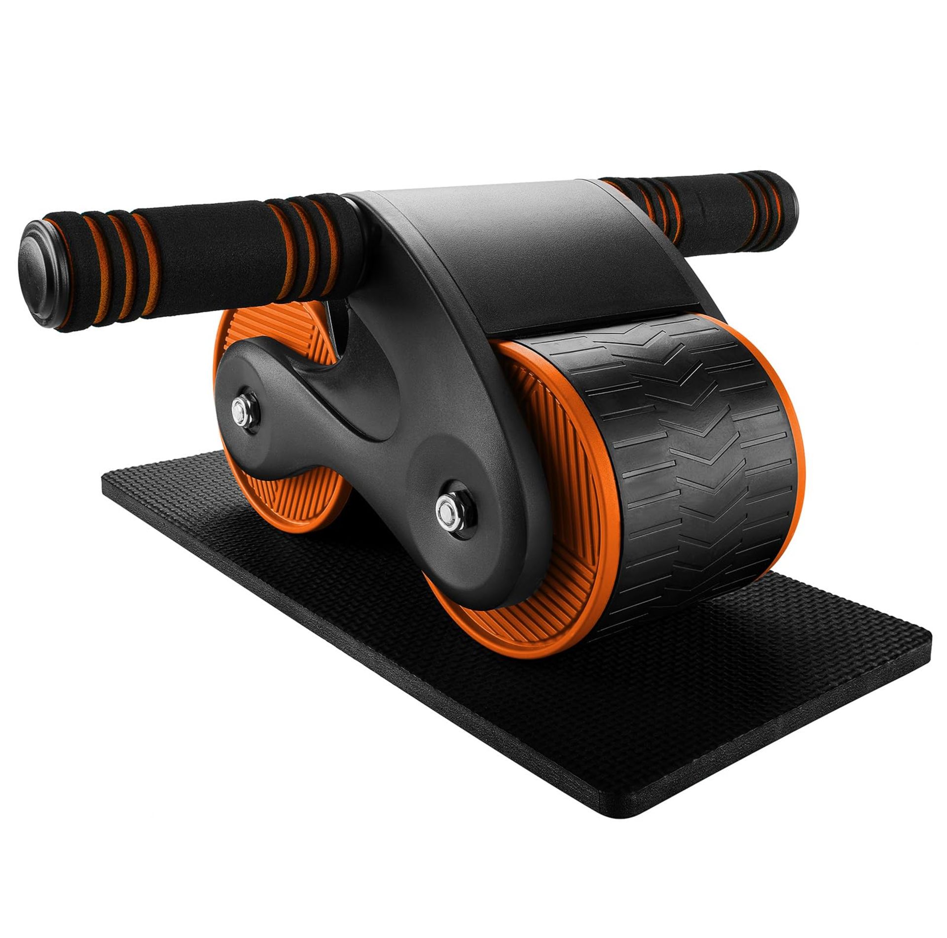 RRP £24.58 VVDQELLA Abdominal roller with non-slip surface and padded knee mat