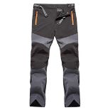 RRP £32.98 BRAND NEW STOCK LHHMZ Men's Outdoor Hiking Trousers Windproof Breathable
