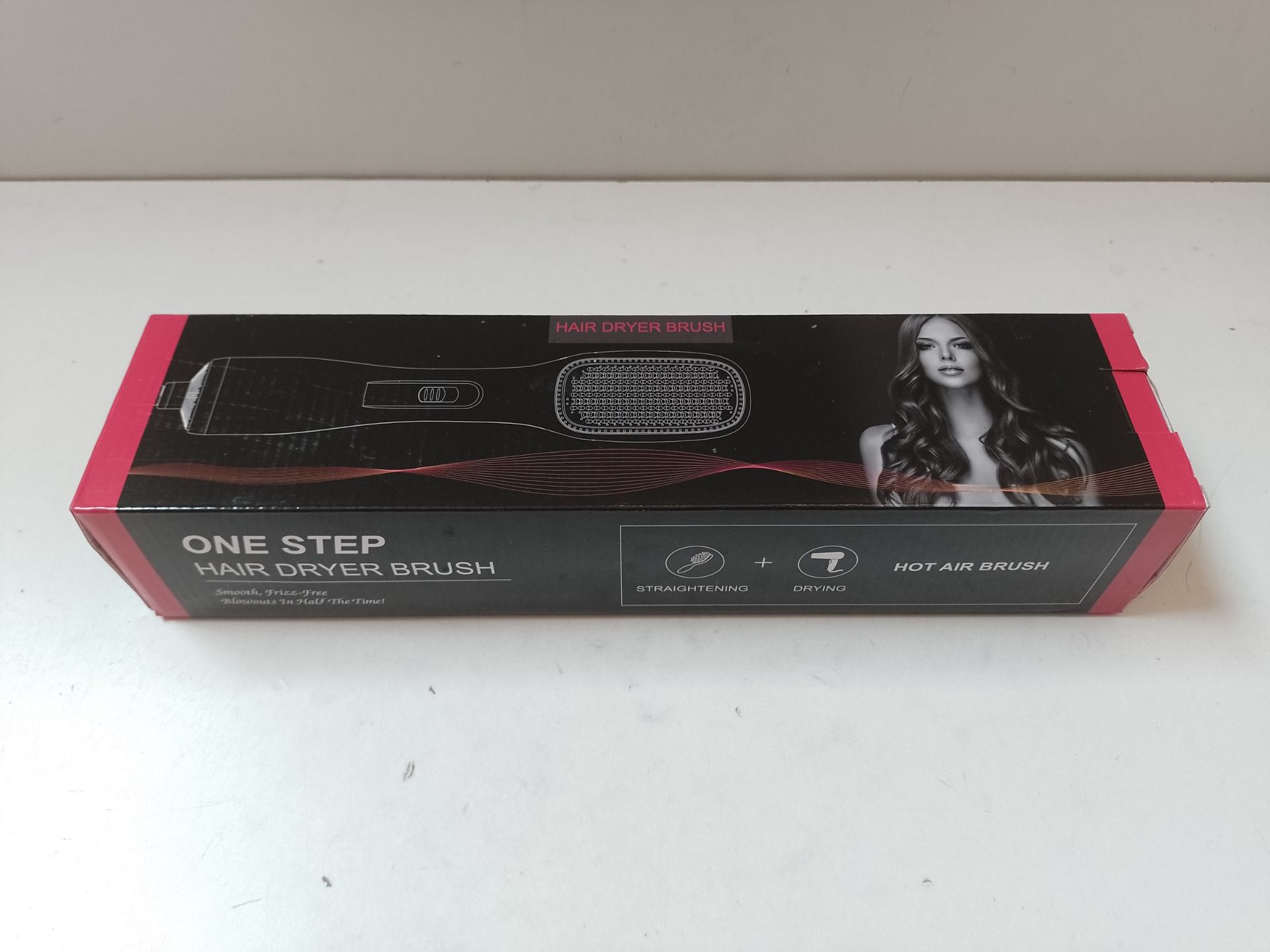 RRP £45.65 APOKE 3 in 1 Hair Dryer Brush & Straightener Brush - Image 2 of 2