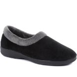 RRP £25.10 Pavers Women's Fluffy Sandals in Black
