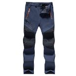 RRP £32.98 BRAND NEW STOCK LHHMZ Hiking Trousers Men Outdoor Water-repellent Breathable