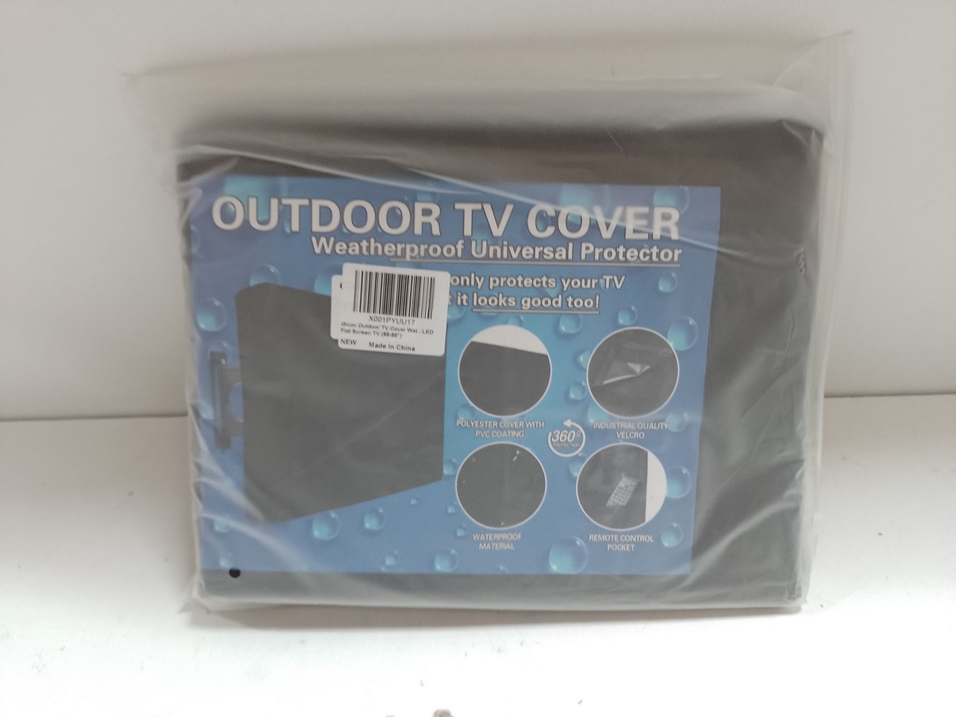 RRP £33.00 Gicov Outdoor TV Cover Waterproof Weatherproof TV Dust - Image 2 of 2