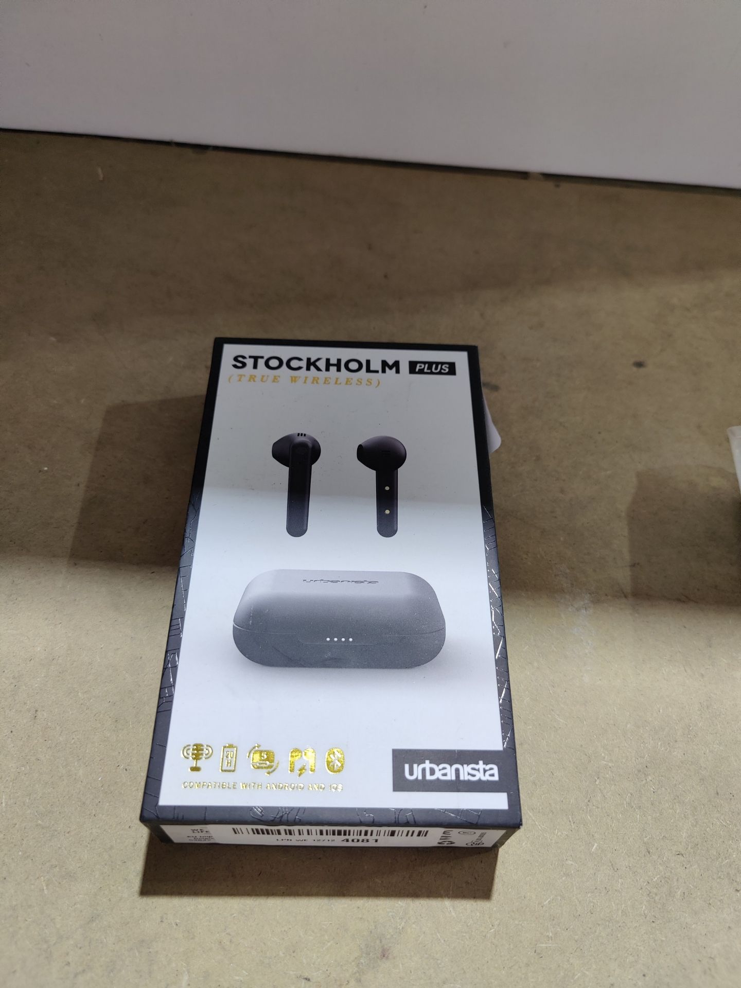 RRP £44.65 Urbanista Stockholm Plus True Wireless Earbuds - Over 20 Hours Playtime - Image 2 of 2