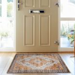 RRP £43.18 Taleta Emily Washable Doormat Small Vintage Rug Hallway