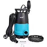 RRP £57.07 KATSU 750W Portable Submersible Pump for Clean and