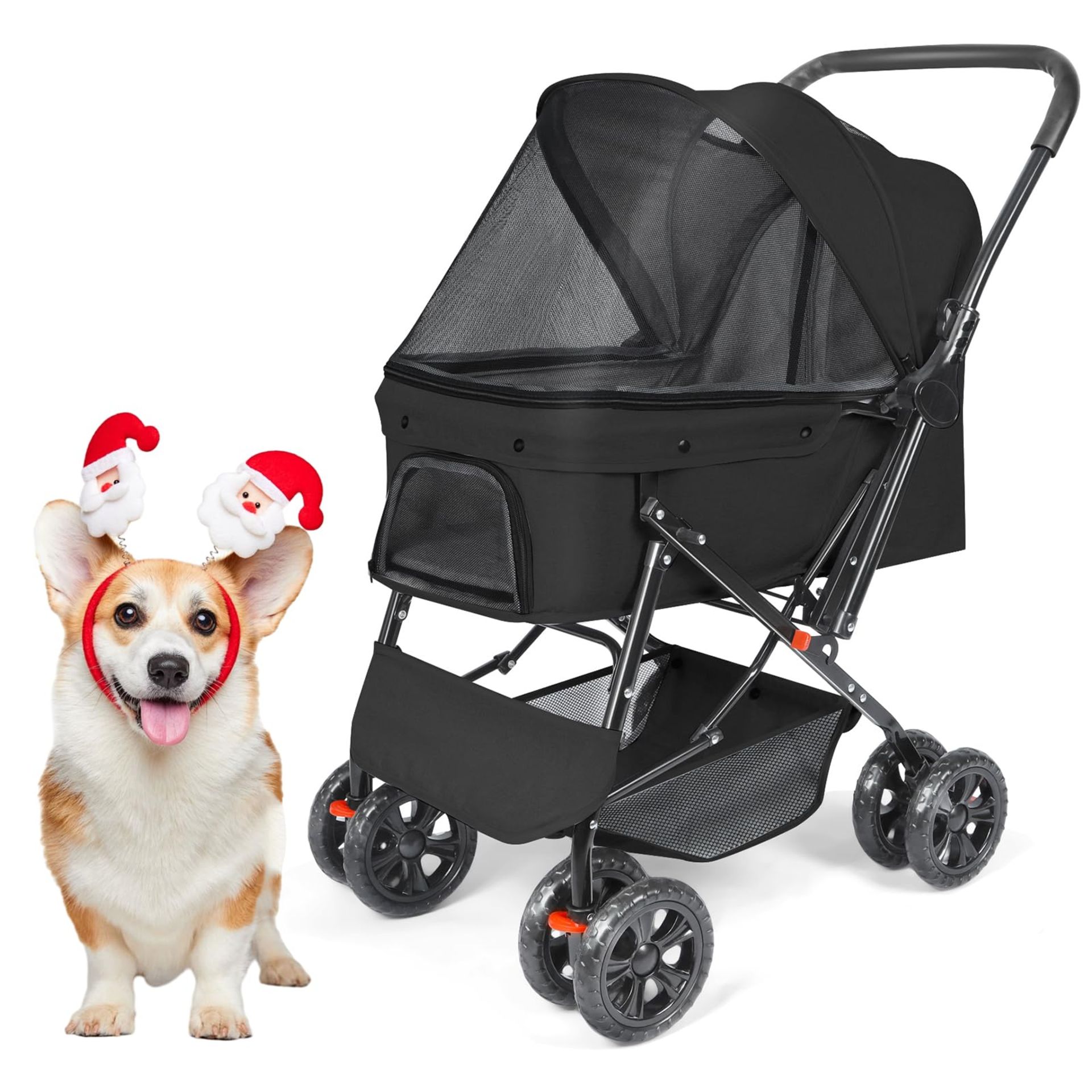 RRP £92.94 Wedyvko Pet Stroller for Medium Dogs 20KG