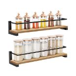 RRP £24.56 OROPY 2 Pack Spice Rack Wall Mounted