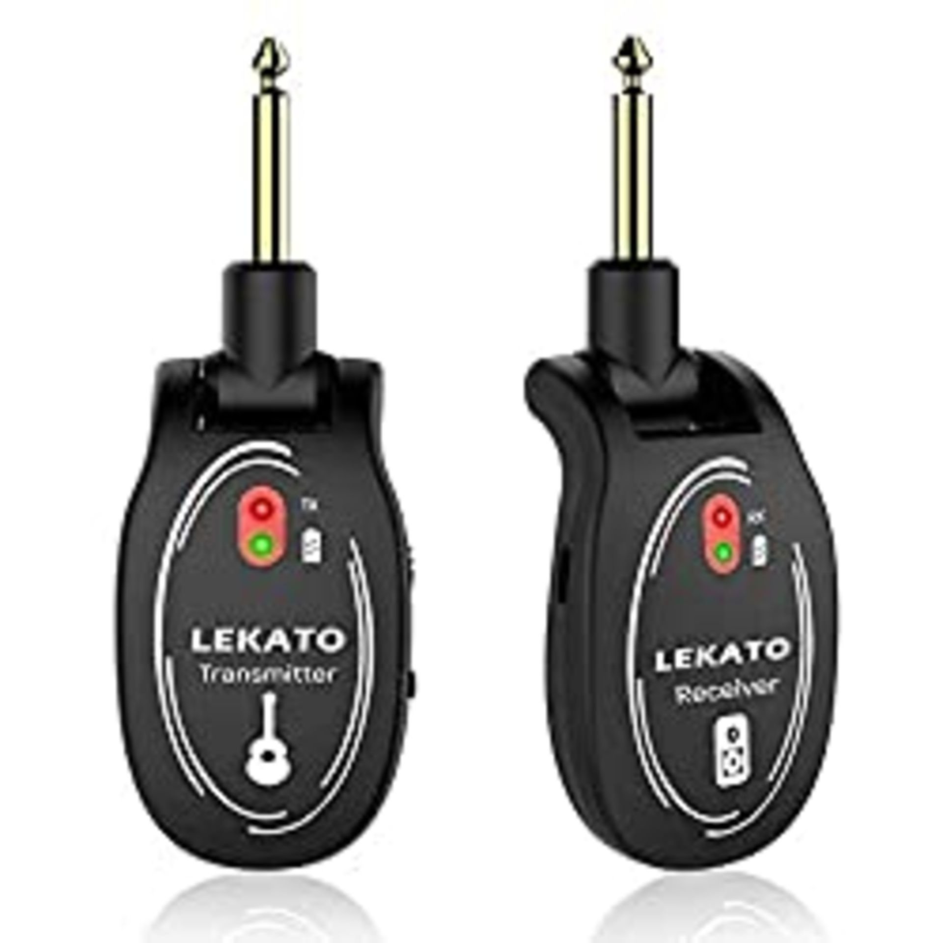 RRP £30.81 LEKATO L6 Wireless Guitar System Rechargeable Guitar