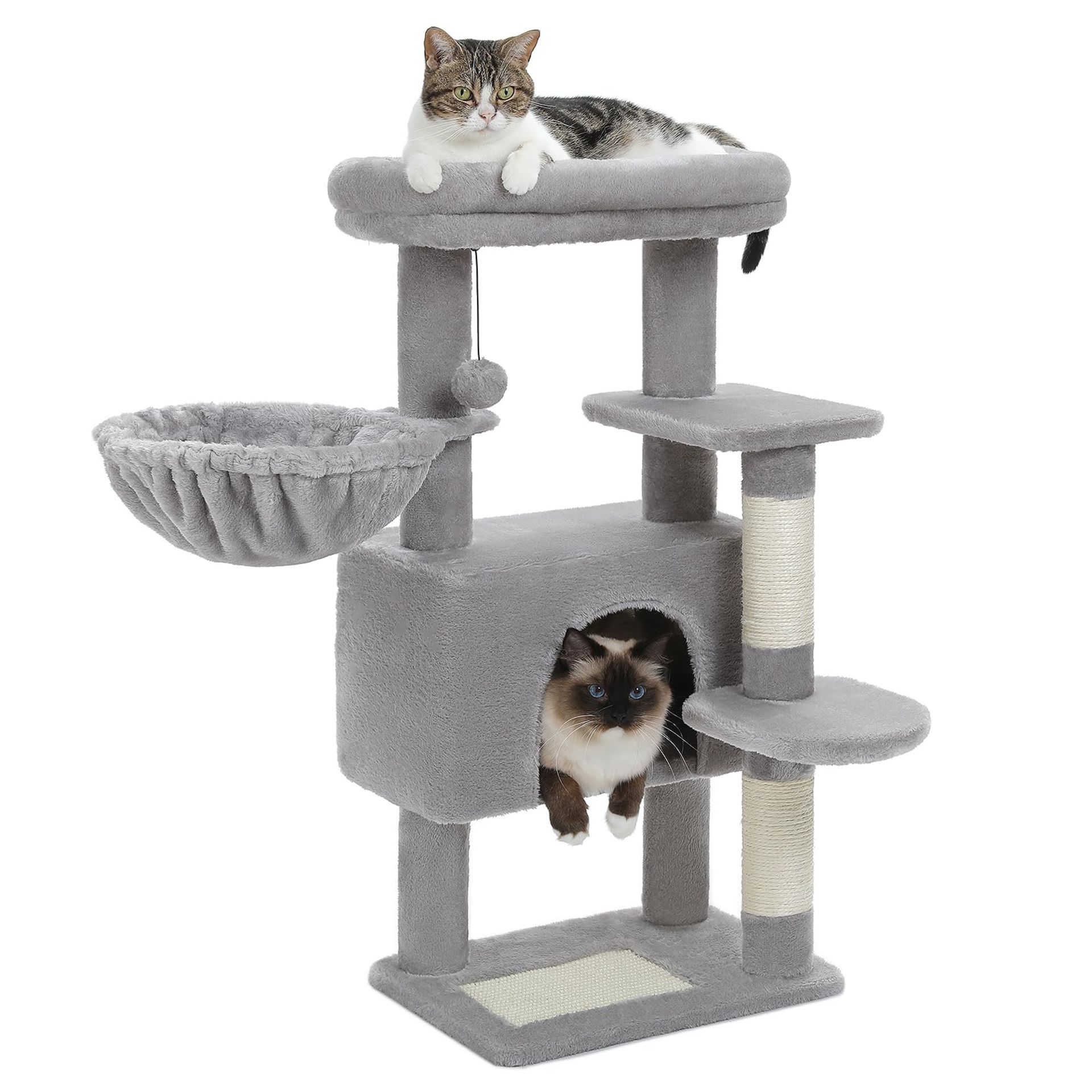 RRP £37.73 PETEPELA 88cm Cat Tree for Indoor Cats