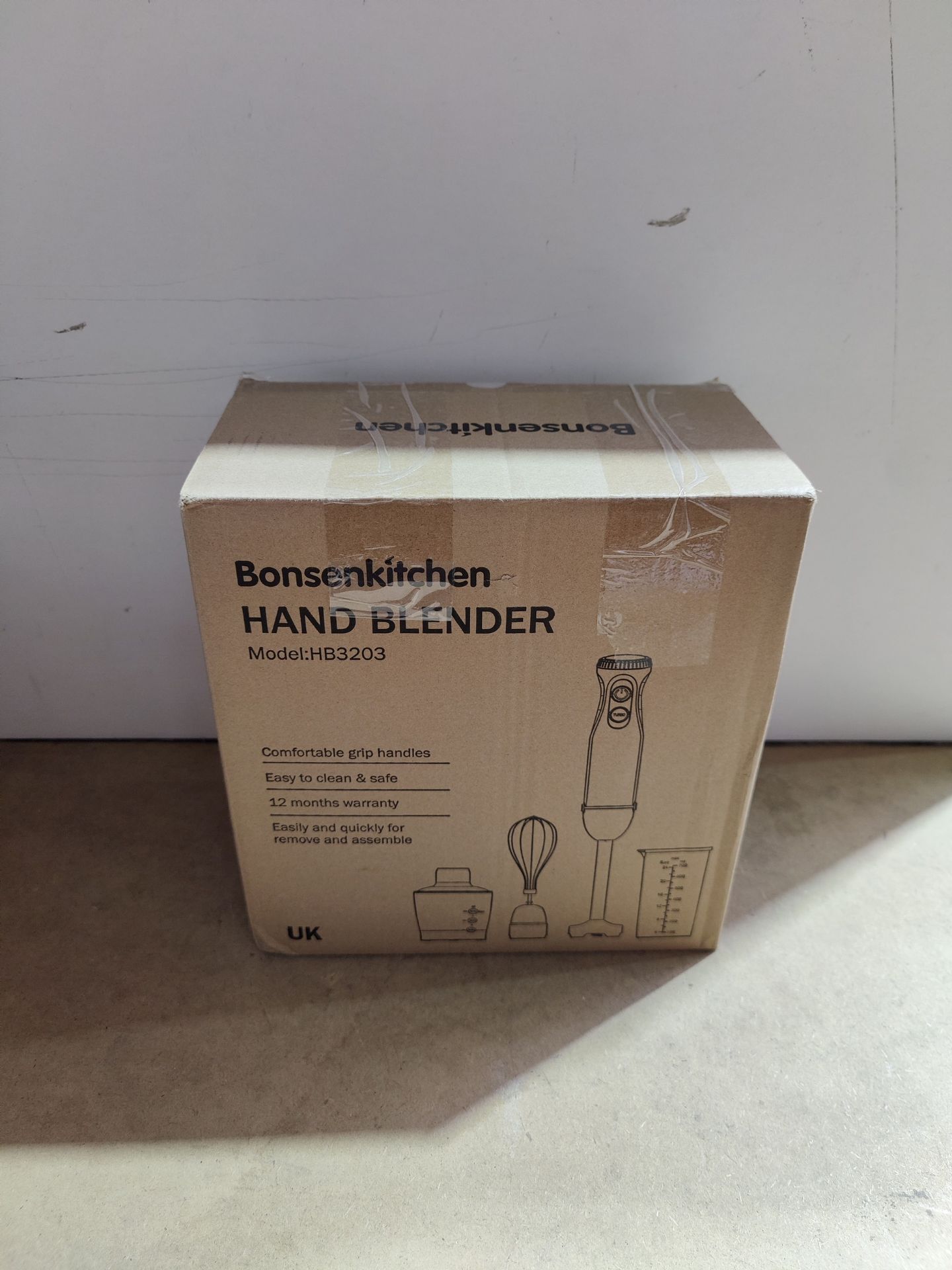 RRP £34.24 Bonsenkitchen Stainless Steel Hand Blender - Image 2 of 2